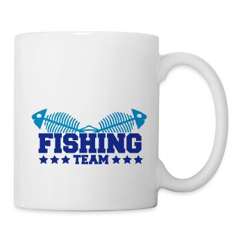 fishing_team_01 - Mug blanc - blanc - Droite