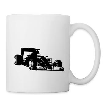 Formela One Racing - Tasse - Weiß - Rechts