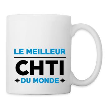 Nord / Ch'ti / Chti / Nordiste / Biloute Nordiste - Mug blanc - blanc - Droite