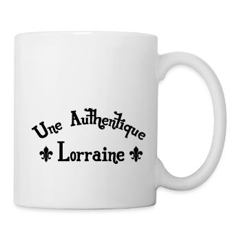 Lorraine / Lorrain / Nancy / Metz / France / Est - Mug blanc - blanc - Droite