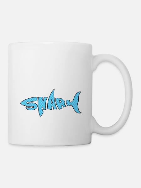 Shark - Tasse - Weiß