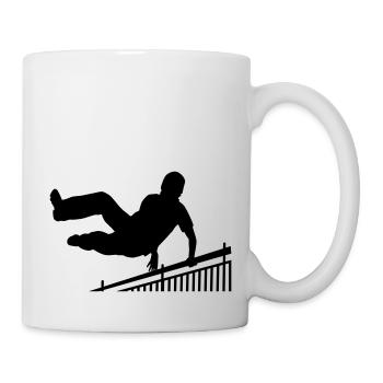 free running - Mug - white - Right