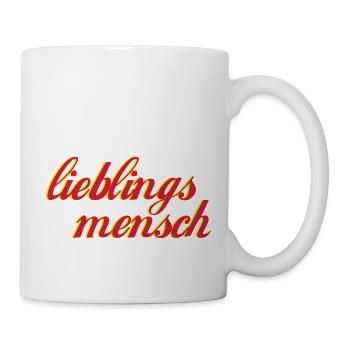 lieblingsmensch_2 - Tasse - Weiß - Rechts