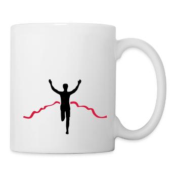 Jogger Ziel - Tasse - Weiß - Rechts