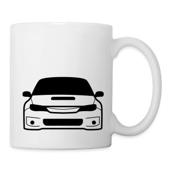 JDM Car eyes STI 4 | T-shirts JDM - Mug - white - Right