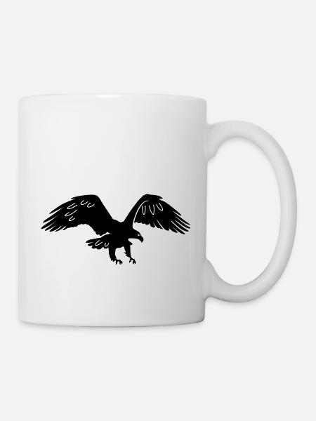 Adler - Tasse - Weiß