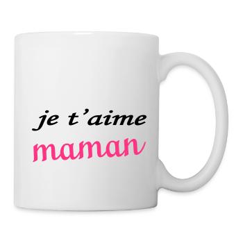 Je t'aime maman - Mug - white - Right