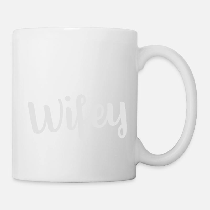 wifey - Mug - white