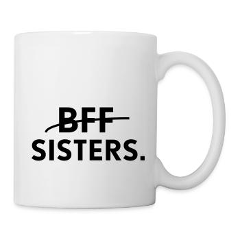 bff sisters - Mug - white - Right