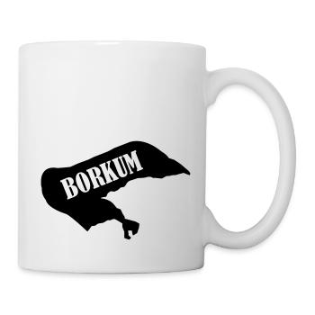 borkum_insel - Tasse - Weiß - Rechts