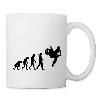 Evolution Moto Cross - Tasse - Weiß - Rechts