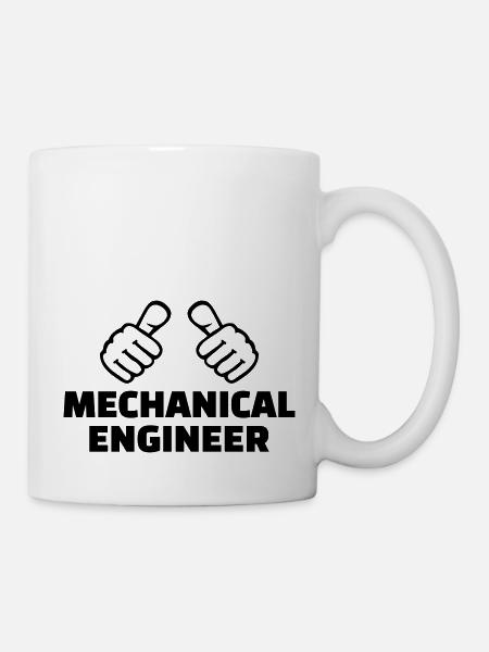 Maschinenbauer - Tasse - Weiß