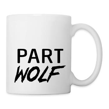 Part Wolf - Mug - white - Right