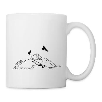 Mittenwald - Tasse - Weiß - Rechts