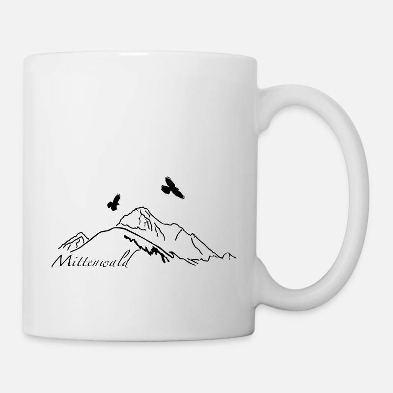 Mittenwald - Tasse - Weiß