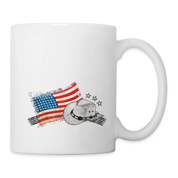 linedance - Tasse - Weiß - Rechts