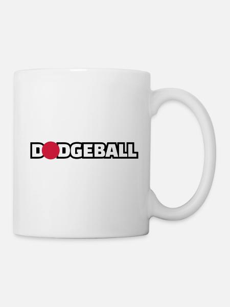 Dodgeball - Tasse - Weiß