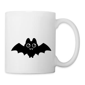 Chauve souris - Mug blanc - blanc - Droite