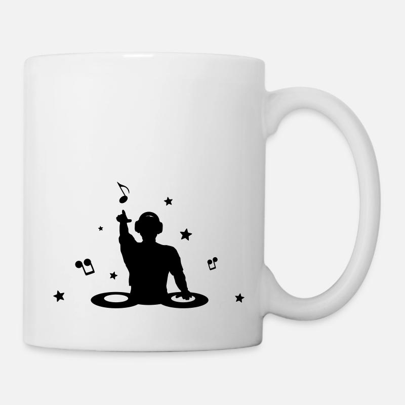 Musik - DJ Party - Tasse - Weiß
