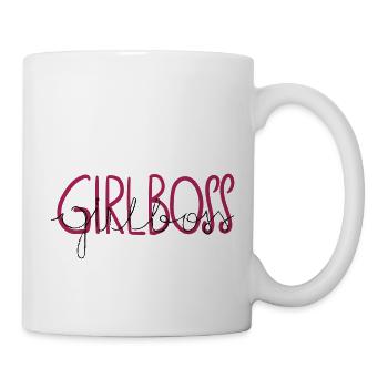 fille patron - Mug blanc - blanc - Droite