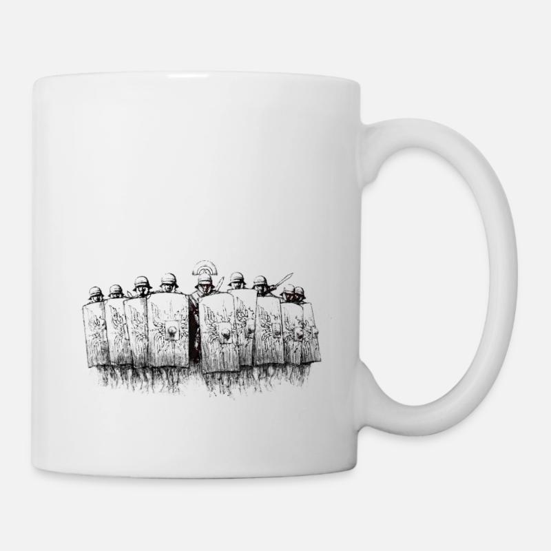 Légion (noir et blanc) - Mug blanc - blanc
