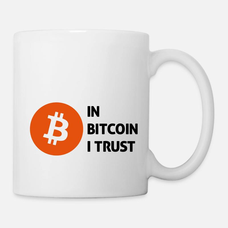 bitcoin - Tasse - Weiß