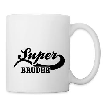 bruder - Tasse - Weiß - Rechts