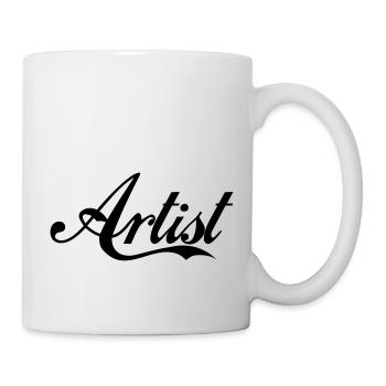 Artist Label - Mug - white - Right