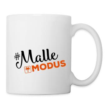 malle modus palme - Tasse - Weiß - Rechts