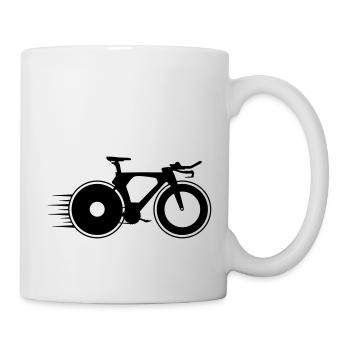 speed cycling - Mug - white - Right