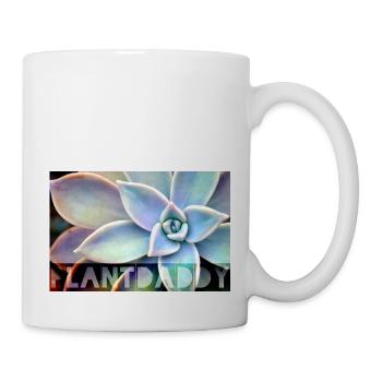 Plantdaddy - Sukkulente - Kaktus - Tasse - Weiß - Rechts