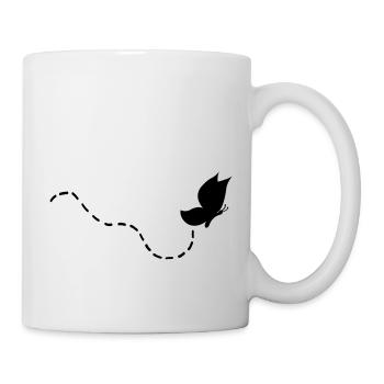 schmetterling - Mug - white - Right