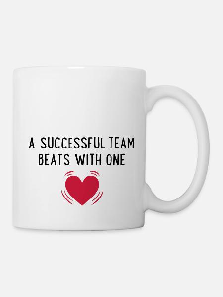 Team - Tasse - Weiß