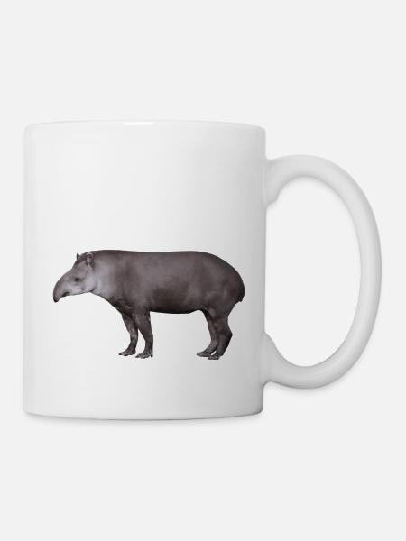 The tapir, pig or elephant? - Mug - white