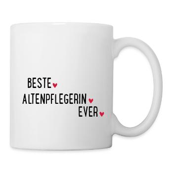 BESTE ALTENPFLEGERIN EVER - Tasse - Weiß - Rechts