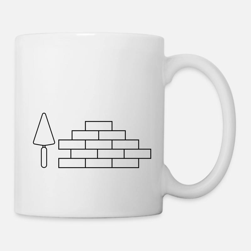 Bricklayer - Mug - white
