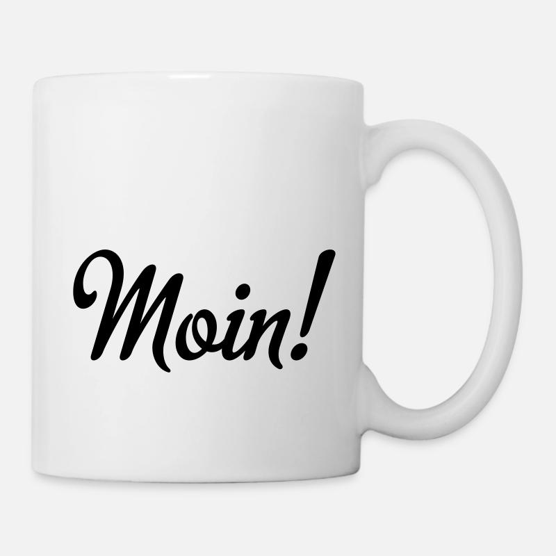 Moin! - Tasse - Weiß