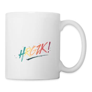 Herrgottzack - Herrgottsack - Sackzement - HRGZK - Tasse - Weiß - Rechts