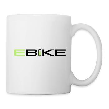 E BIKE - Mug - white - Right