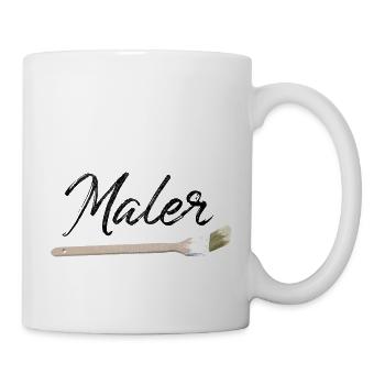 Peintre - Mug blanc - blanc - Droite