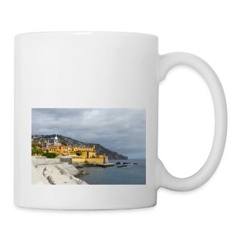 Fortress Sao Tiago Funchal Madeira island Portugal - Mug blanc - blanc - Droite