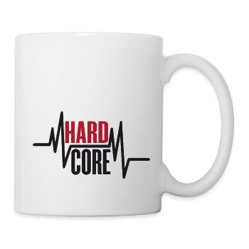 Harter Kern - Tasse - Weiß - Rechts