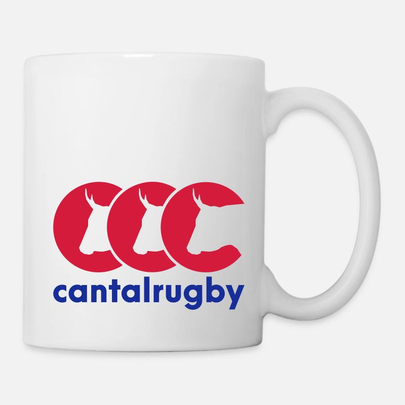 TS Cantalrugby 1 - Tasse - Weiß