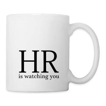 hr is watching you - Tasse - Weiß - Rechts