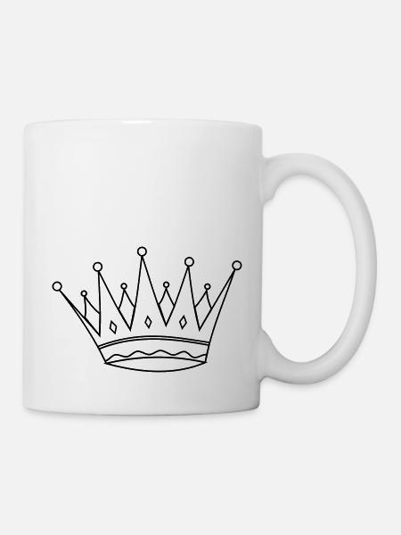 Crown - Mug - white