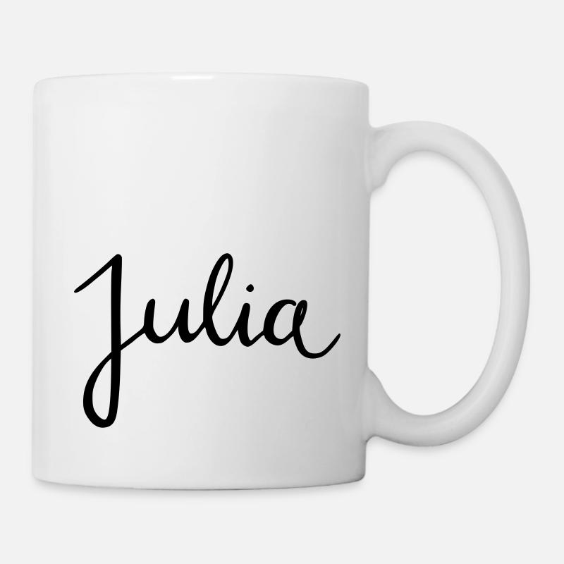 Julia - Mug blanc - blanc