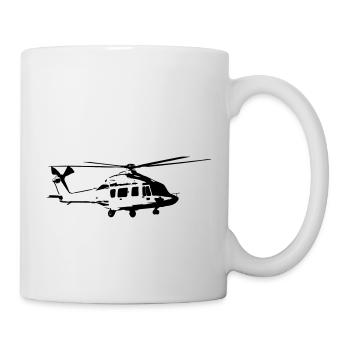 ec175 ah175 Hubschrauber Helikopter Helicopter - Tasse - Weiß - Rechts