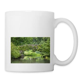 New York Gapstow Bridge Central Park Manhattan - Tasse - Weiß - Rechts