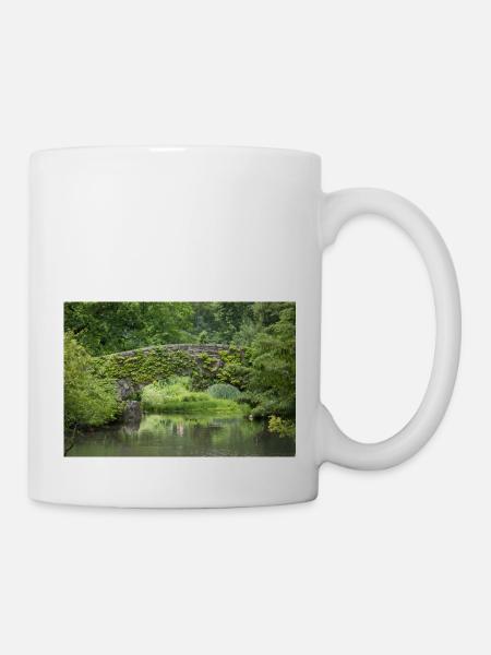 New York Gapstow Bridge Central Park Manhattan - Tasse - Weiß