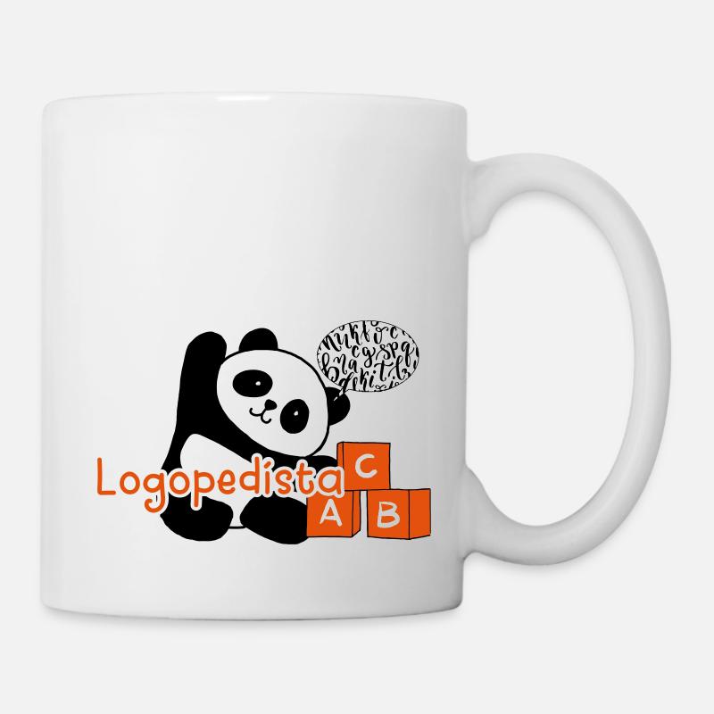 Panda Speech Therapist - Mug - white